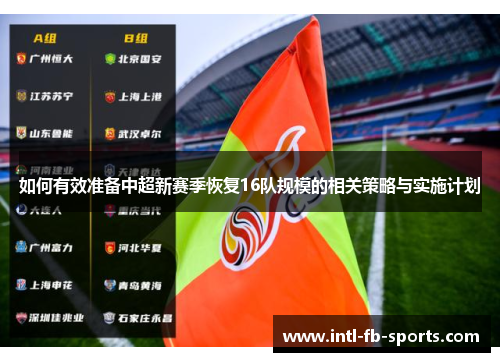 如何有效准备中超新赛季恢复16队规模的相关策略与实施计划 如何有效准备中超新赛季恢复16队规模的相关策略与实施计划